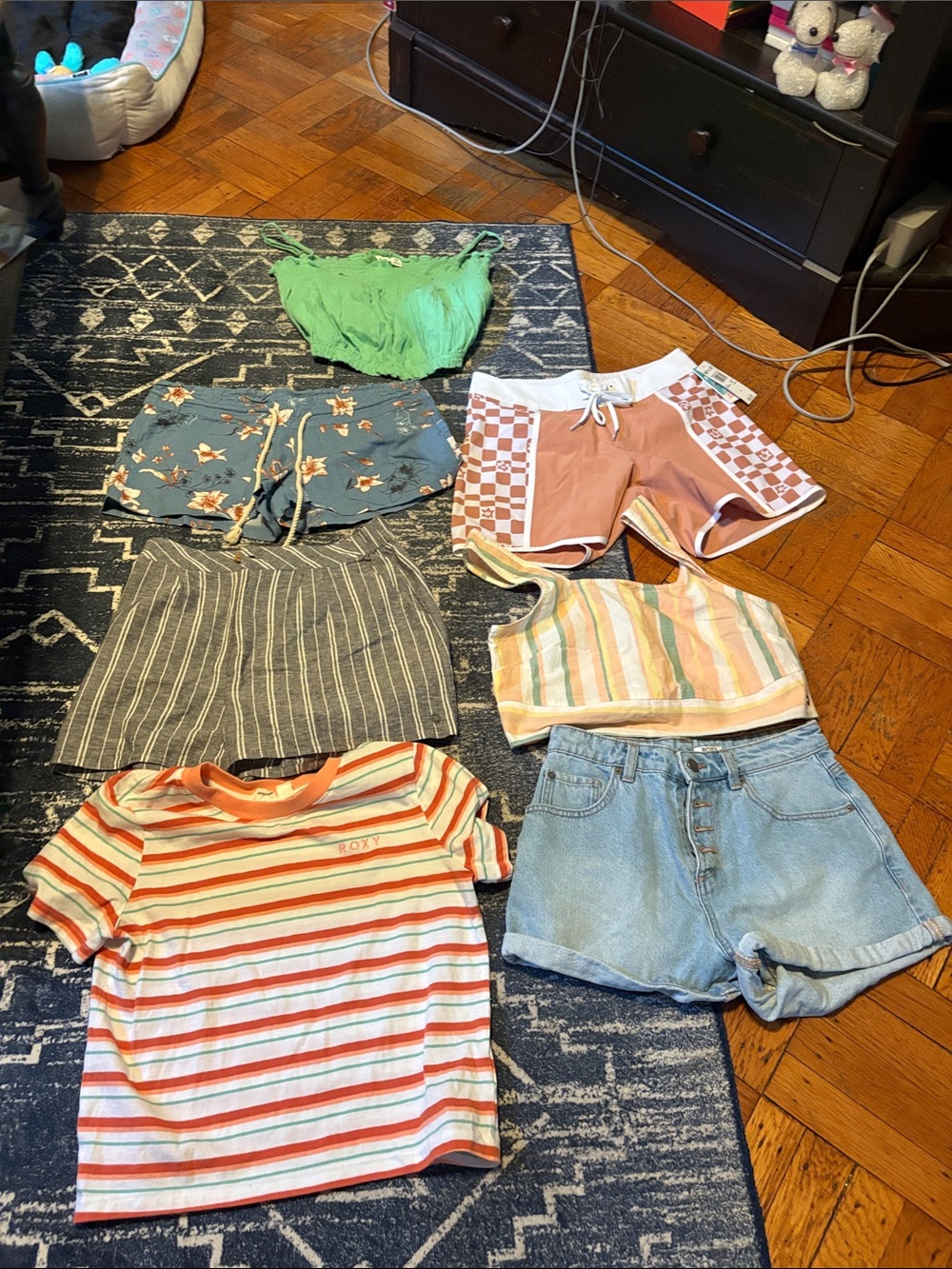 Roxy 7 piece women’s bundle xs